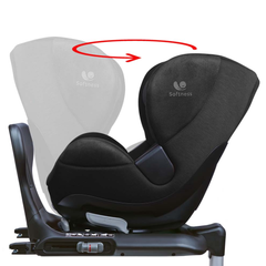 Renolux Gaia I-Size Softness Isofix 0-18 Kg Oto Koltuğu Siyah