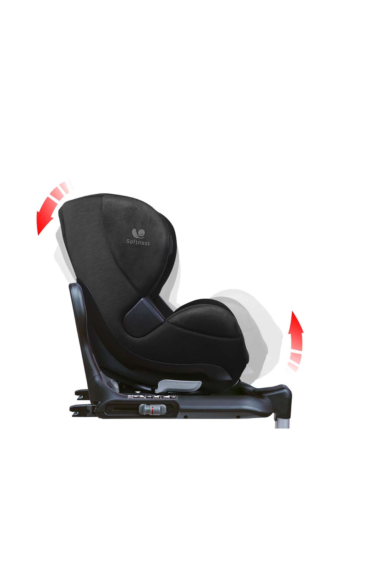 Renolux Gaia I-Size Softness Isofix 0-18 Kg Oto Koltuğu Siyah