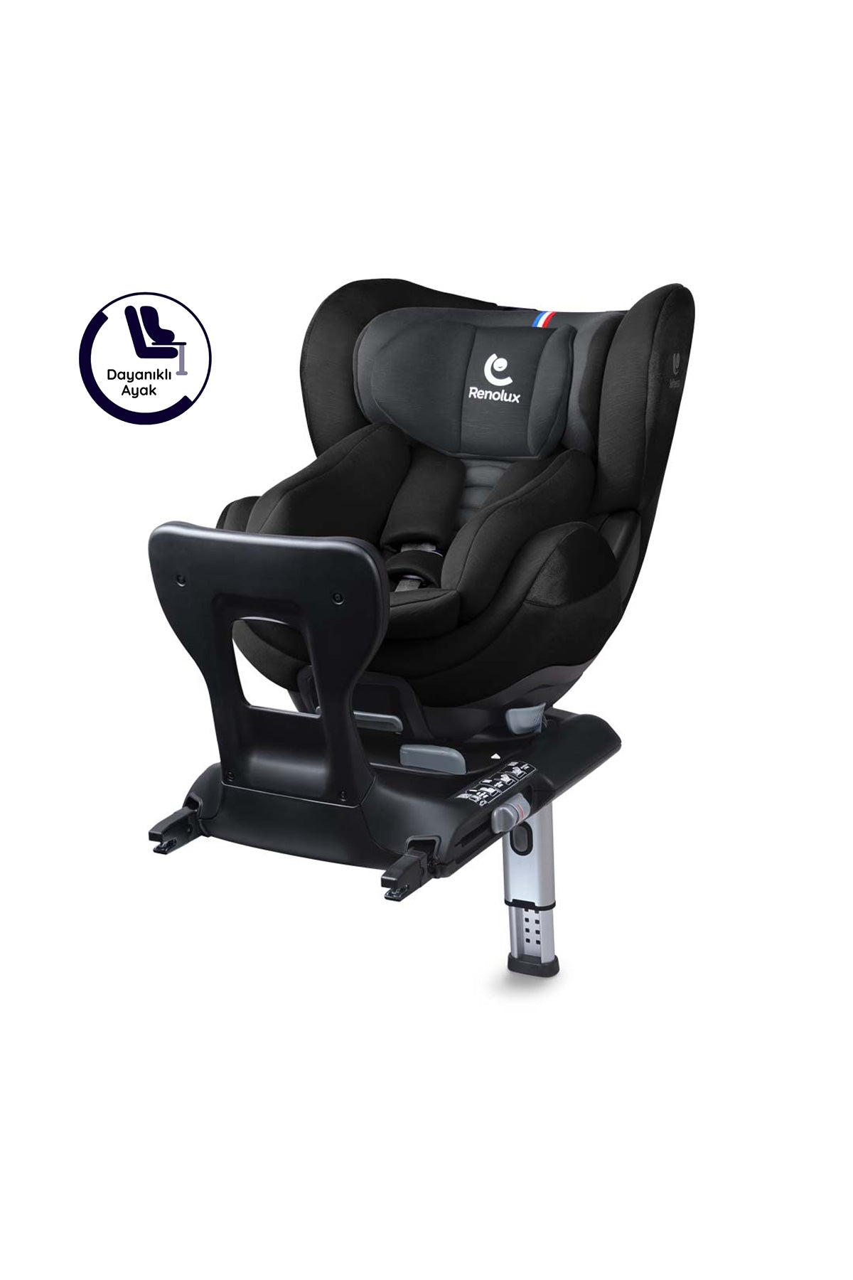 Renolux Gaia I-Size Softness Isofix 0-18 Kg Oto Koltuğu Siyah