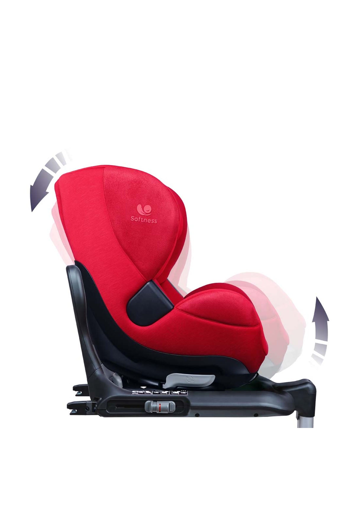 Renolux Gaia I-Size Softness Isofix 0-18 Kg Oto Koltuğu Kırmızı