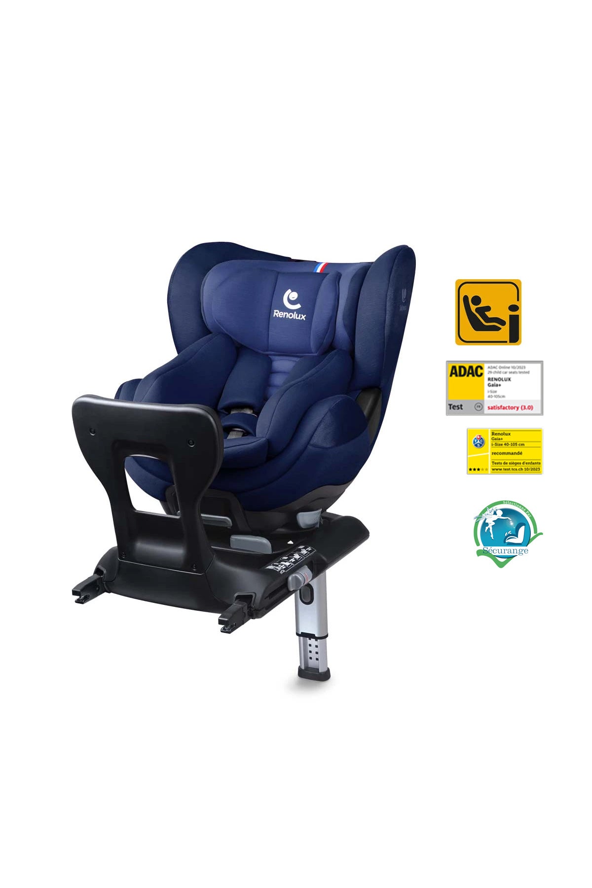 Renolux Gaia I-Size Softness Isofix 0-18 Kg Oto Koltuğu Lacivert