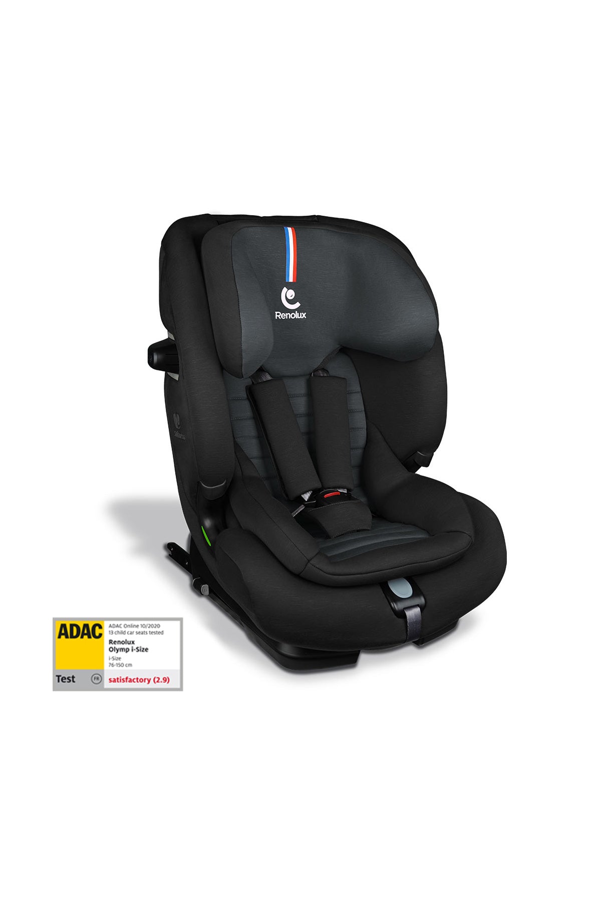 Renolux Olymp I-Size Softness Isofix 9-36 Kg Oto Koltuğu Siyah