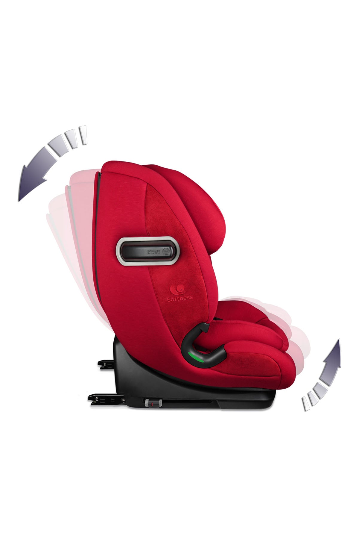 Renolux Olymp I-Size Softness Isofix 9-36 Kg Oto Koltuğu Kırmızı