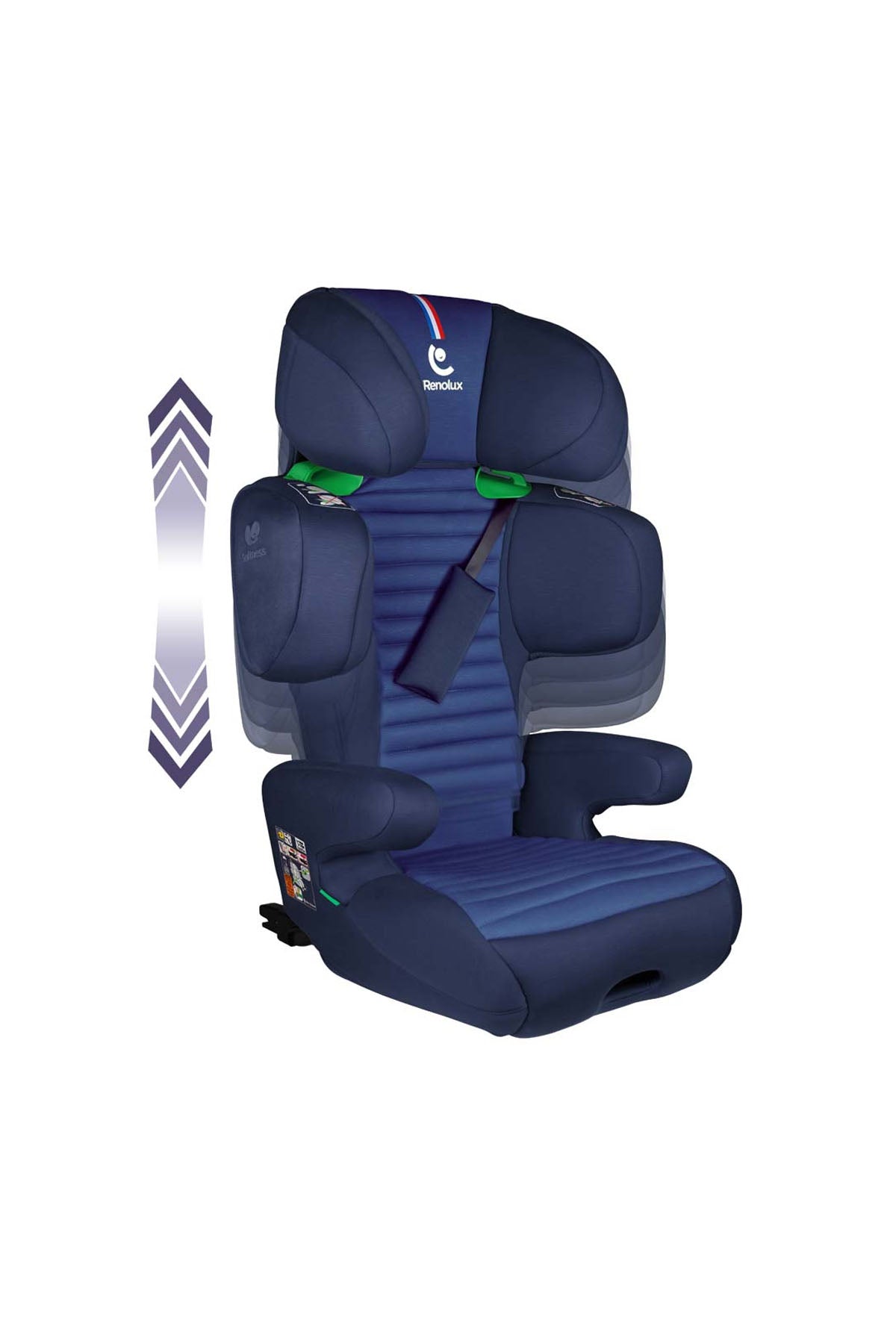 Renolux Renofix 2 Softness Isofix 15-36 Kg Oto Koltuğu Lacivert