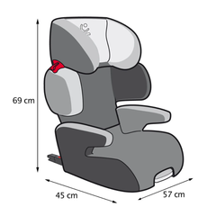 Renolux Renofix Softness Isofix 15-36 Kg Oto Koltuğu Kırmızı