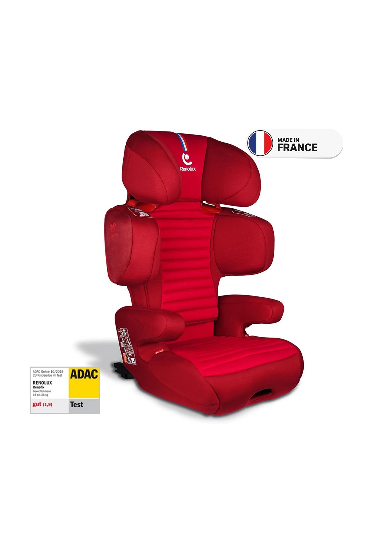 Renolux Renofix Softness Isofix 15-36 Kg Oto Koltuğu Kırmızı