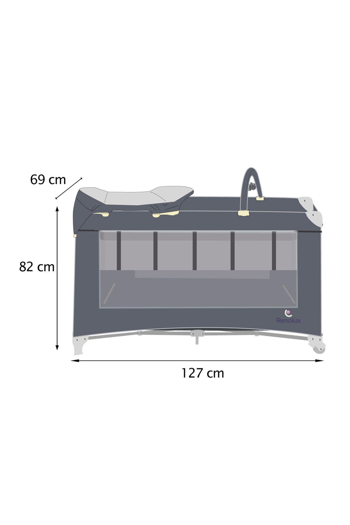 Renolux Sophie La Girafe Optic Z Sunrise Park Yatak