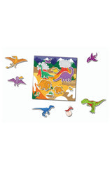 Galt Reusable Sticker Book Dinosaurs 3 Yaş+