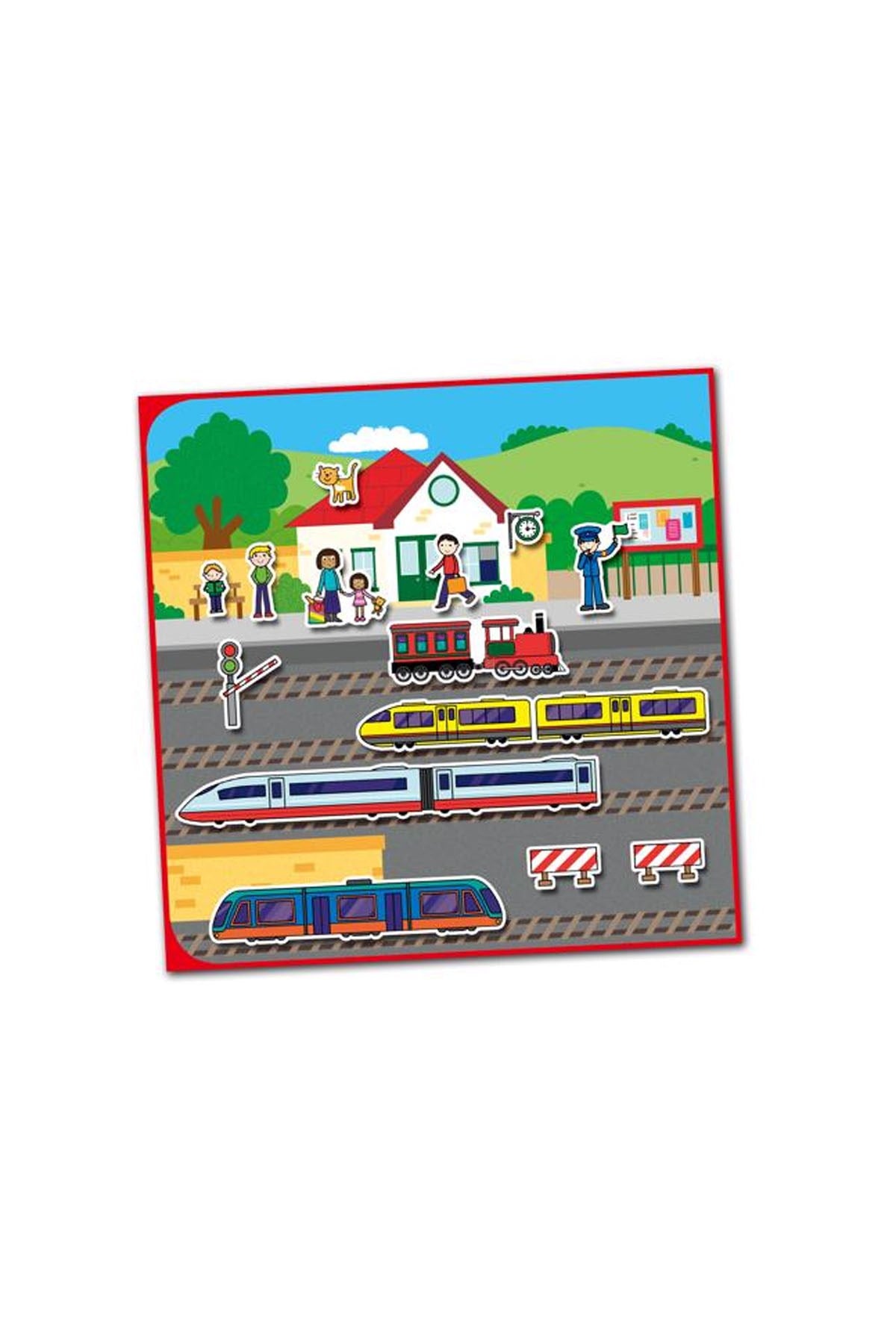 Galt Reusable Sticker Book Vehicles 3 Yaş+