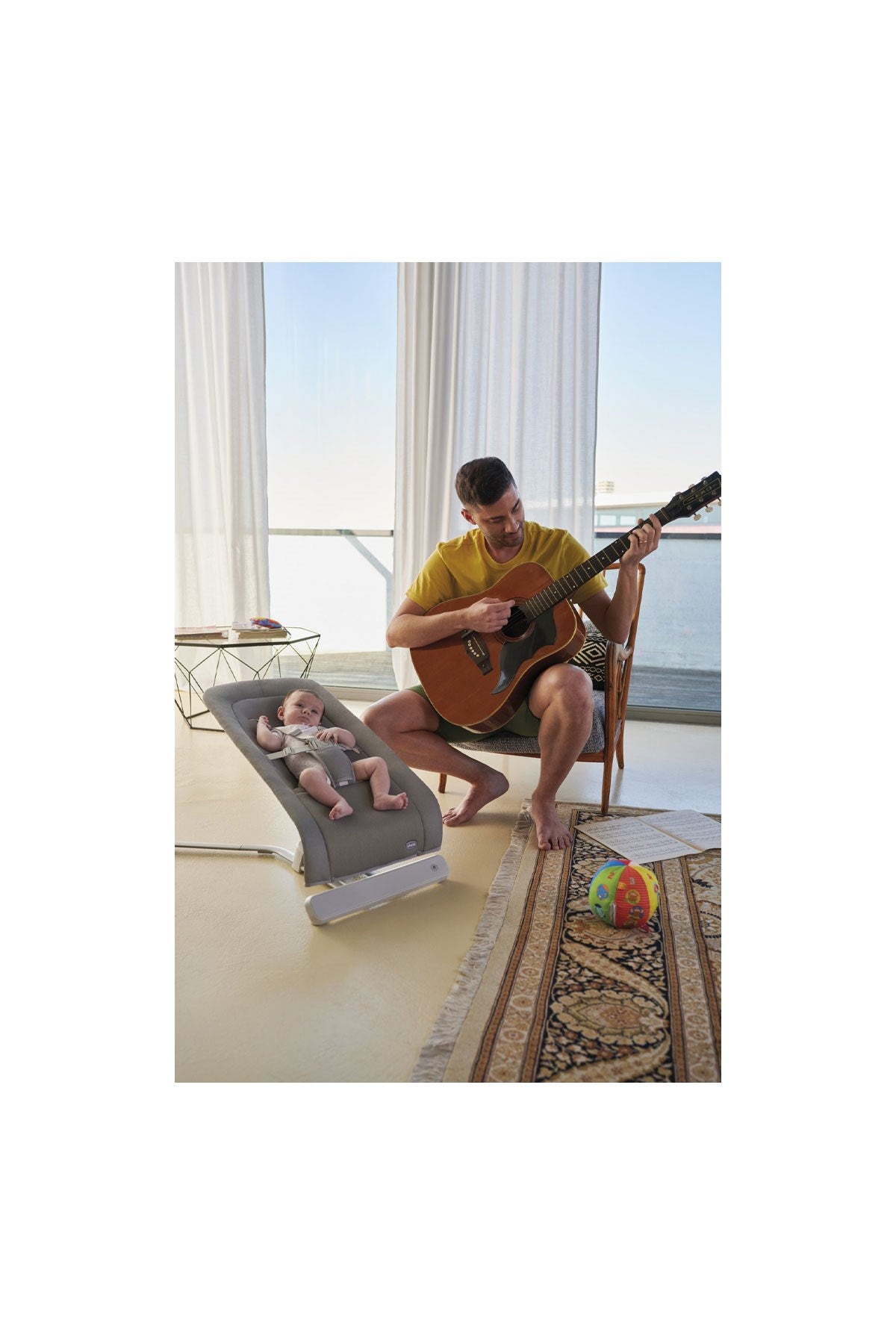 RhythmNSound Baby Bouncer Acquarelle