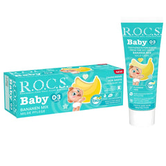 Rocs Baby 0-3 Yaş Muz Püresi Tadında Diş Macunu
