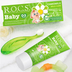 Rocs Diş Macunu 0-3 Yaş Papatya Özlü