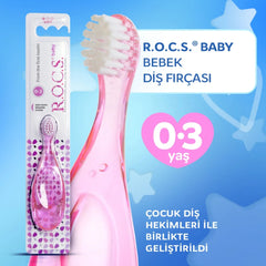 Rocs Extra Soft Baby 0-3 Yaş Diş Fırçası