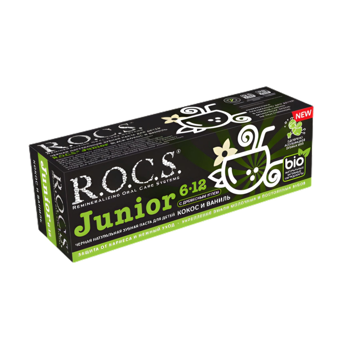 Rocs Junior 6-12 Yaş Hindistan Cevizi Aromalı Diş Macunu