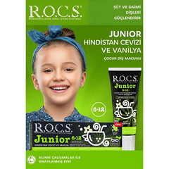 Rocs Junior 6-12 Yaş Hindistan Cevizi Aromalı Diş Macunu