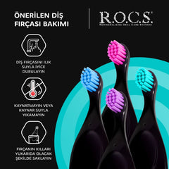 Rocs Neon Baby 0-3 Yaş Bebek Diş Fırçası Yumuşak