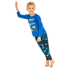 Roly Poly Uzun Kol Pijama Takım Cobalt