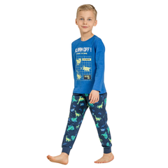 Roly Poly Uzun Kol Pijama Takım Cobalt