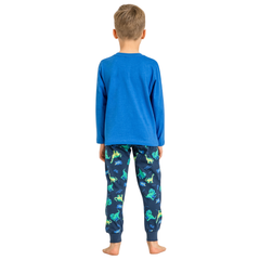 Roly Poly Uzun Kol Pijama Takım Cobalt