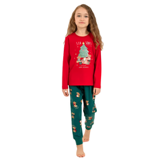 Roly Poly Uzun Kol Pijama Takım Kırmızı