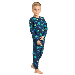 Roly Poly Uzun Kol Pijama Takım Koyu İndigo