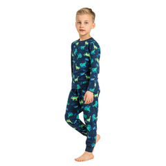 Roly Poly Uzun Kol Pijama Takım Koyu İndigo