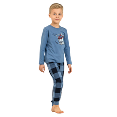 Roly Poly Uzun Kol Pijama Takım Mavi