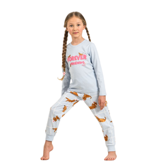 Roly Poly Uzun Kol Pijama Takım Mavi