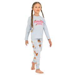Roly Poly Uzun Kol Pijama Takım Mavi