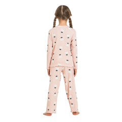 Roly Poly Uzun Kol Pijama Takım Somon