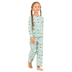 Roly Poly Uzun Kol Pijama Takım Su Yeşili