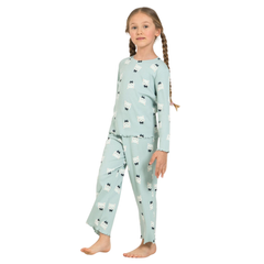 Roly Poly Uzun Kol Pijama Takım Su Yeşili