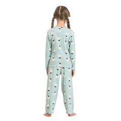 Roly Poly Uzun Kol Pijama Takım Su Yeşili