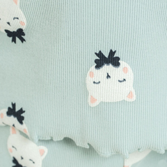 Roly Poly Uzun Kol Pijama Takım Su Yeşili
