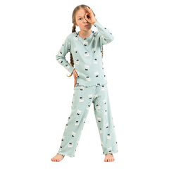 Roly Poly Uzun Kol Pijama Takım Su Yeşili