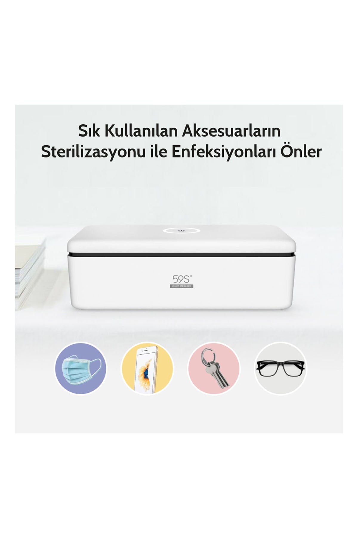 S2 Ultraviyole (UVC) Mini Sterilizasyon Kutusu