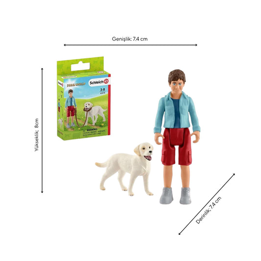 Schleich Labrador ile Yürüyüş