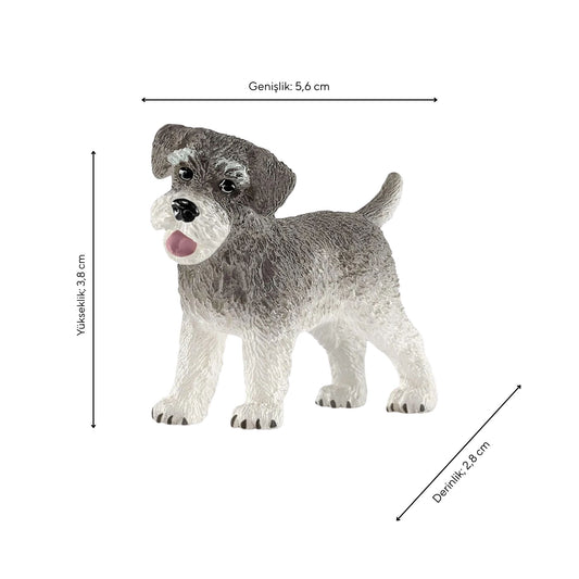 Schleich Minyatür Schnauzer Figürü