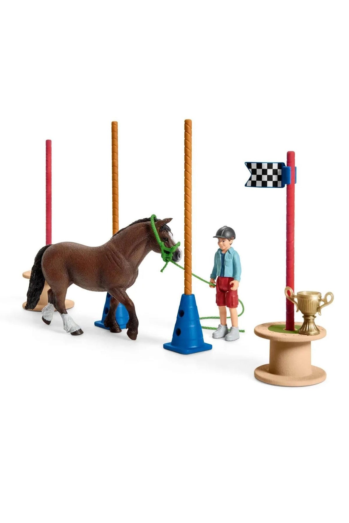 Schleich Pony Yarış seti