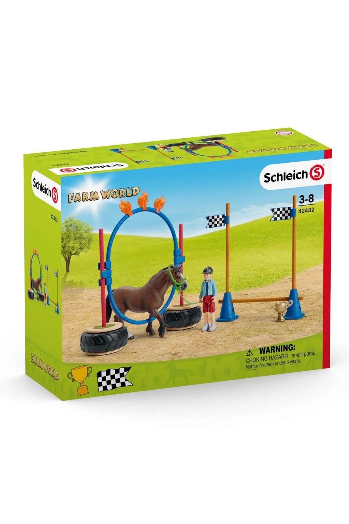 Schleich Pony Yarış seti