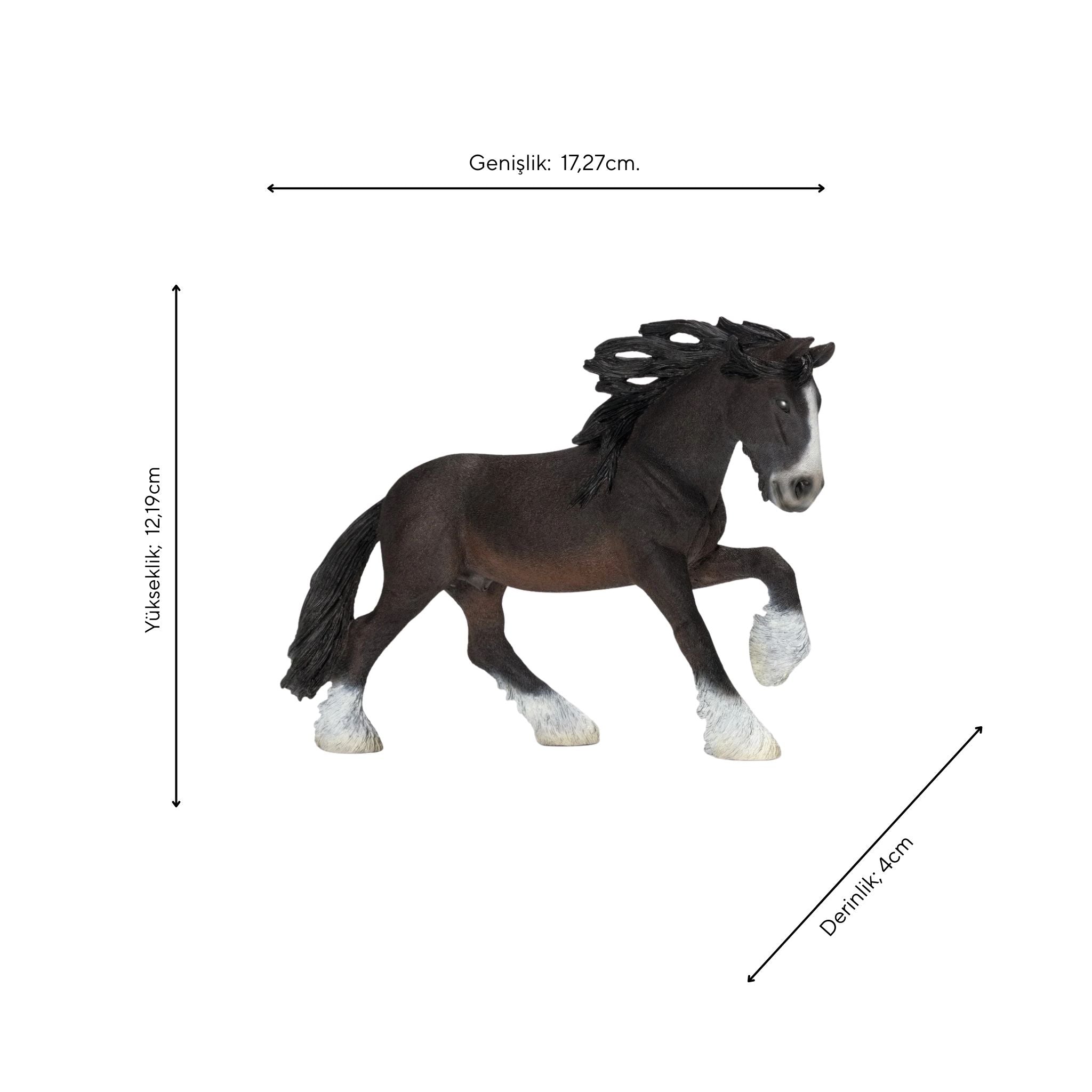 Schleich Shire Aygır Figürü