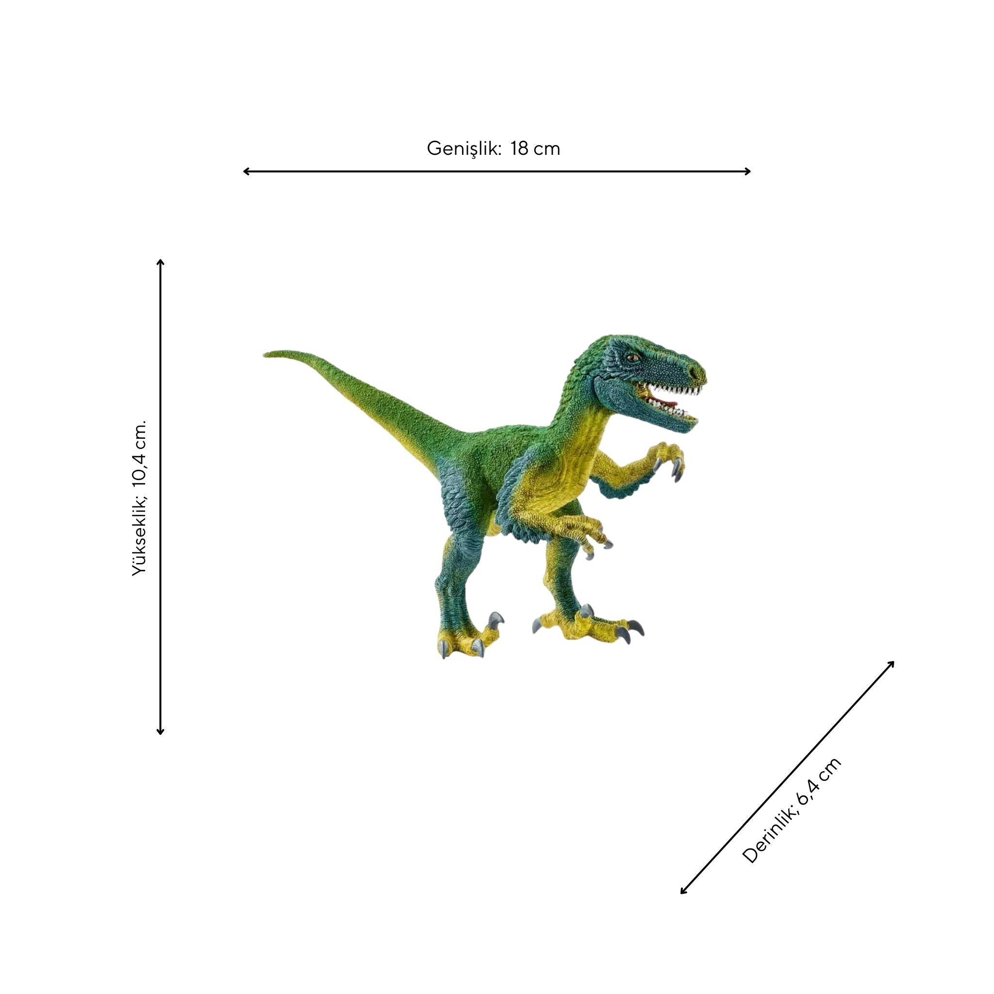 Schleich Velociraptor Figürü