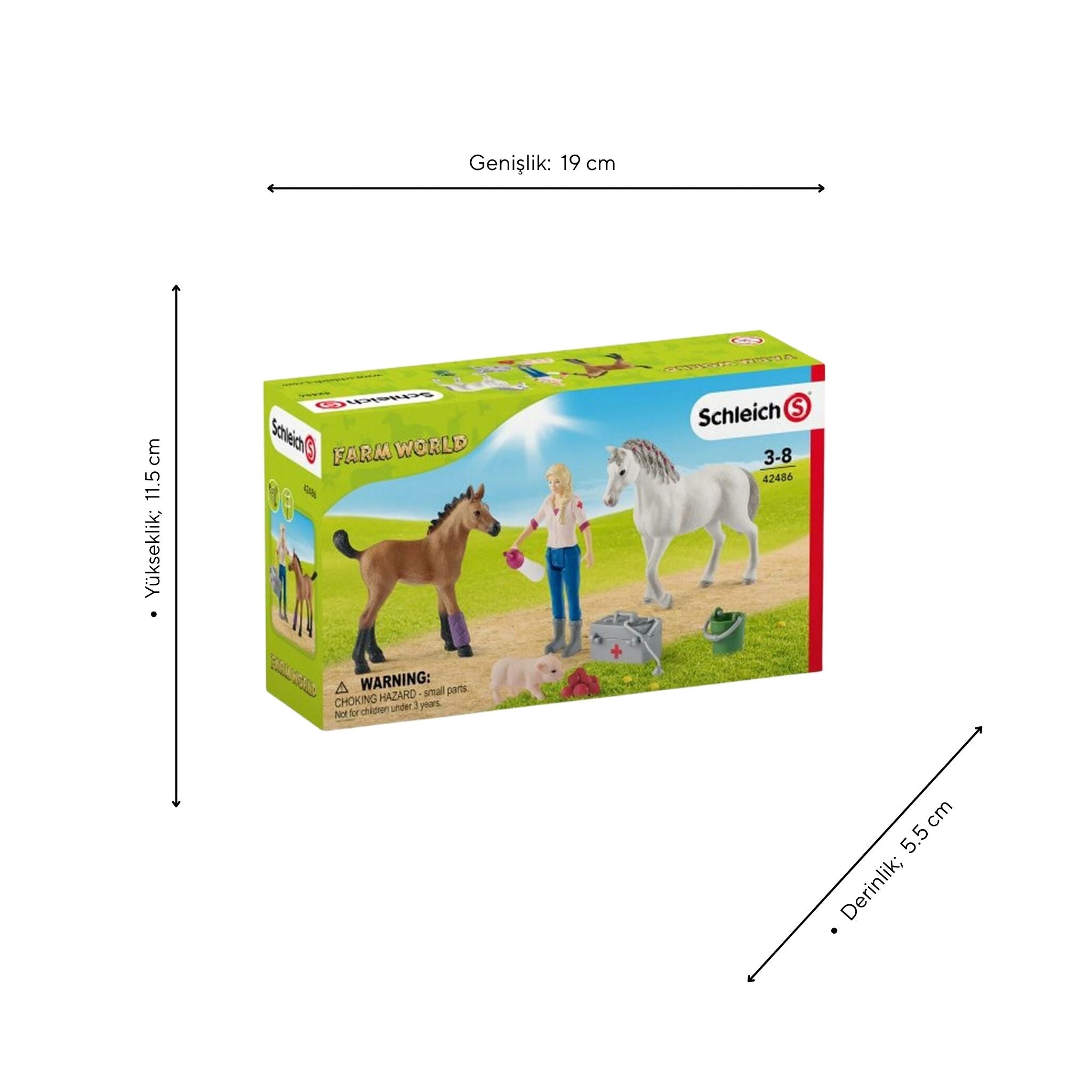 Schleich Veteriner Kısrak Tay