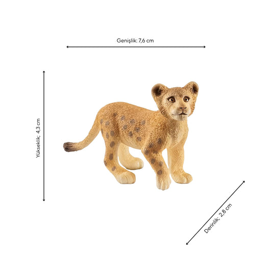Schleich Yavru Aslan Figürü