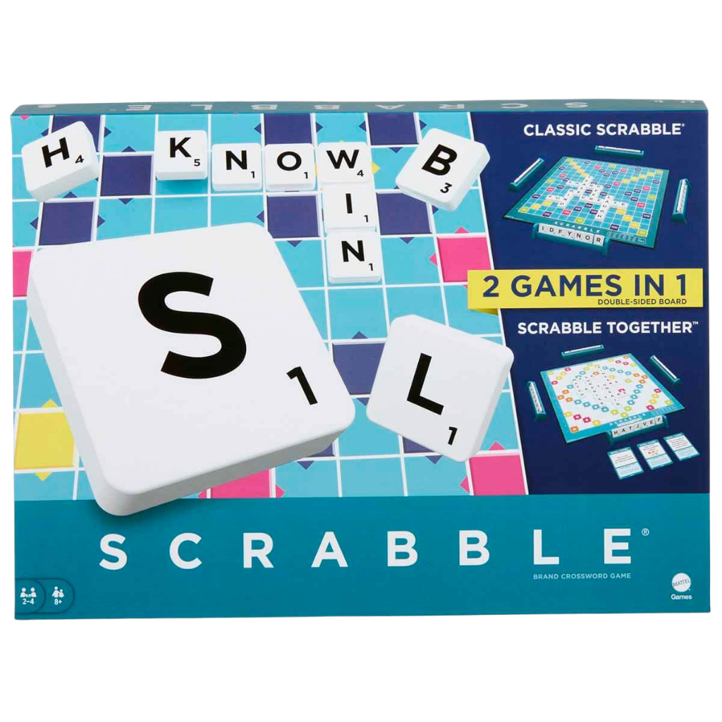 Scrabble Orijinal İkisi Bir Arada İngilizce HWD43