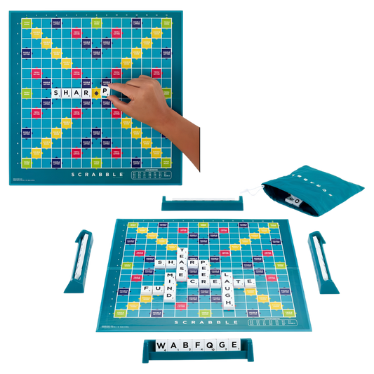 Scrabble Orijinal İkisi Bir Arada İngilizce HWD43