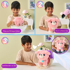 Scruff A Luvs Sevimli Suyla Yıkanıp Açılan Sürpriz Pelüş S3-30190