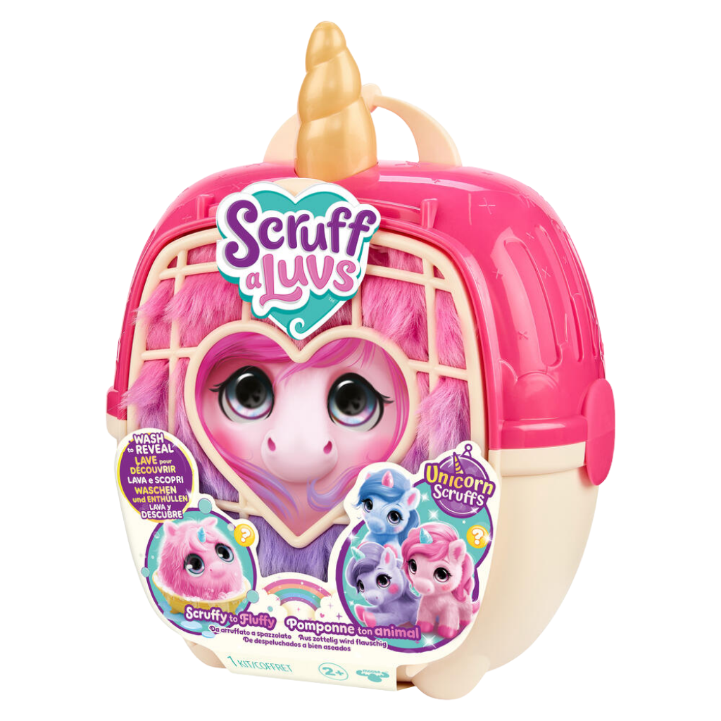 Scruff A Luvs Sevimli Suyla Yıkanıp Açılan Sürpriz Unicorn Pelüş S3-30191