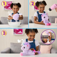 Scruff A Luvs Sevimli Suyla Yıkanıp Açılan Sürpriz Unicorn Pelüş S3-30191