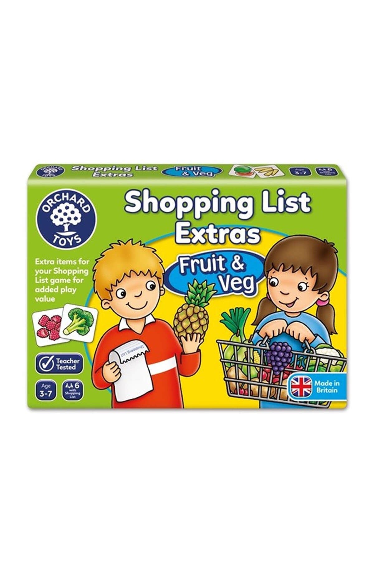 SHOPPING LIST FRUIT & VEG